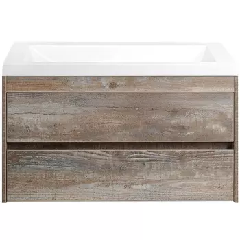 Тумба с раковиной Art&amp;Max Family 100 см Family-1000-2C-SO-PE pino esotica