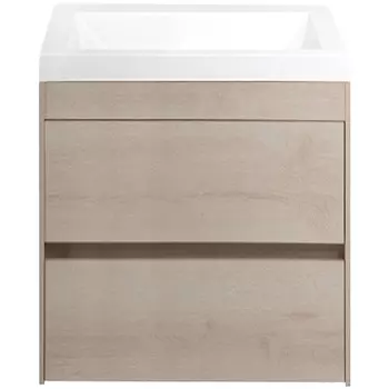 Тумба с раковиной Art&amp;Max Family 40 см Family-400-2C-SO-PB pino bianco