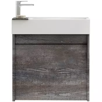 Тумба с раковиной Art&amp;Max Family 50 см Family-500-1D-SO-PE pino esotica