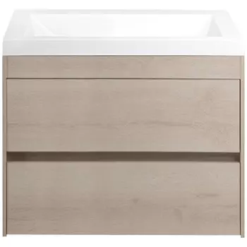 Тумба с раковиной Art&amp;Max Family 75 см Family-750-2C-SO-PB pino bianco