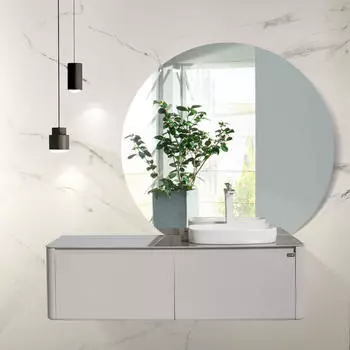 Тумба с раковиной B&amp;W U915.1400R (1400x545x400), 9151401