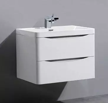Тумба с раковиной BelBagno Ancona 80 см ANCONA-N-800-2C-SO-BL, Bianco Lucido