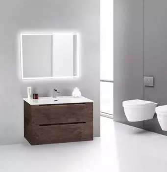 Тумба с раковиной BelBagno ETNA39-700/390-2C-SO-RW-P 70 см Rovere More