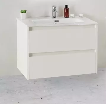 Тумба с раковиной BelBagno KRAFT 39-700/390-2C-SO-BO 70 см Bianco Opaco