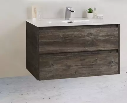 Тумба с раковиной BelBagno KRAFT 39-800/390-2C-SO-PP 80 см Pino Pasadena