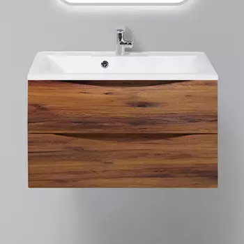 Тумба с раковиной BelBagno MARINO-800-2C-SO-RC-P rovere ciliegio