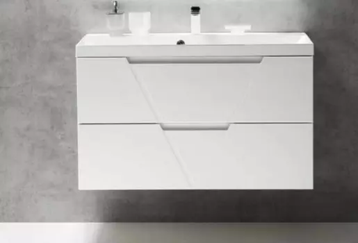 Тумба с раковиной BelBagno Vittoria 100 VITTORIA-1000-2C-SO-BL-P