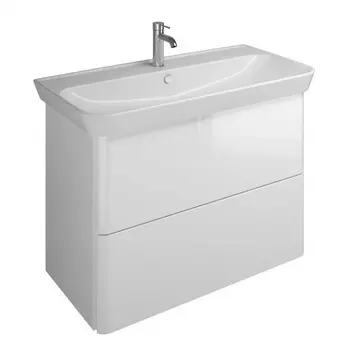 Тумба с раковиной Burgbad Iveo 100 см SFEN100F2833G0161C0001*1 белый глянцевый