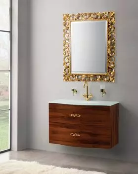 Тумба с раковиной Cezares Petalo-900-2C-SO-RC-P