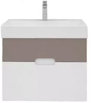 Тумба с раковиной Creto Malibu Capuchino Soft 60