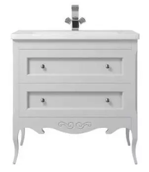 Тумба с раковиной Creto Viva White 85