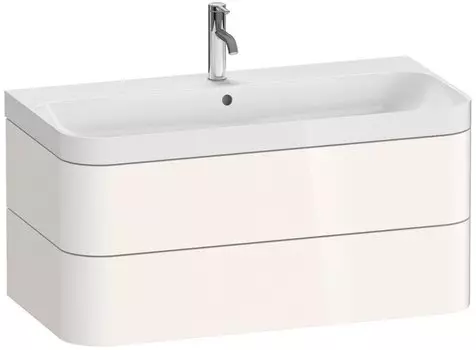 Тумба с раковиной Duravit Happy D.2 Plus 100 см HP4348O2222 белый