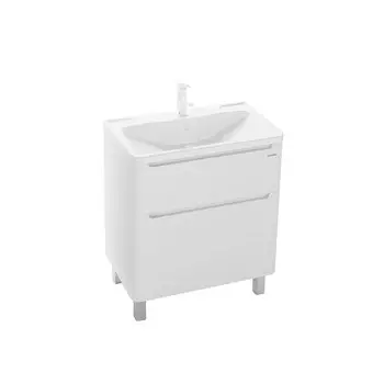 Тумба с раковиной Grossman АДЕЛЬ-70 см с 2-я ящ. Белая