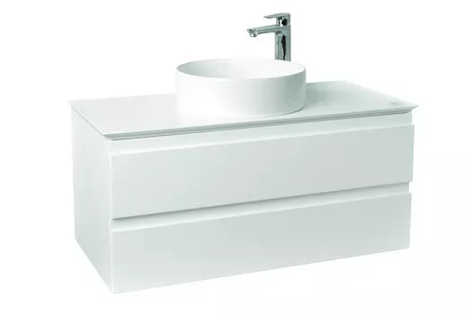 Тумба с раковиной Jacob Delafon Madeleine 100 см EB2084-J51 белый матовый, с подсветкой