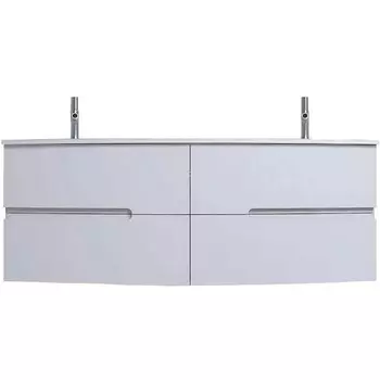 Тумба с раковиной Jacob Delafon Nona 140 EB1891RU-G1C подвесная белая глянцевая