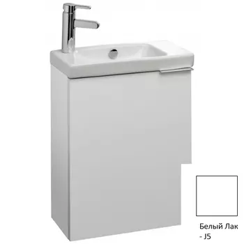 Тумба с раковиной Jacob Delafon Odeon Up 50 см EB863RU-J5 белый блестящий