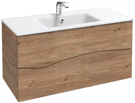 Тумба с раковиной Jacob Delafon Sherwood 100 см EB1833RU-P6 натуральный дуб