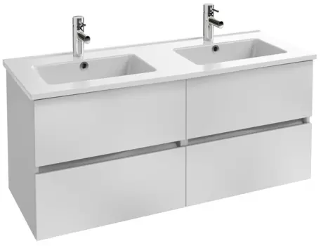 Тумба с раковиной Jacob Delafon Tolbiac 120 см EB2384-J5 белый блестящий