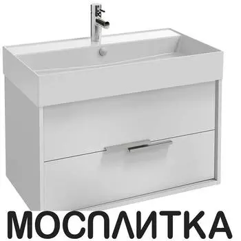 Тумба с раковиной Jacob Delafon Vivienne 80 см EB1667-J5-J5 белый глянцевый