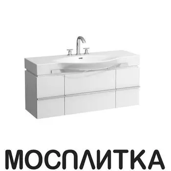 Тумба с раковиной Laufen Palace 119см 4.0130.2.075.475.1 белый глянцевый