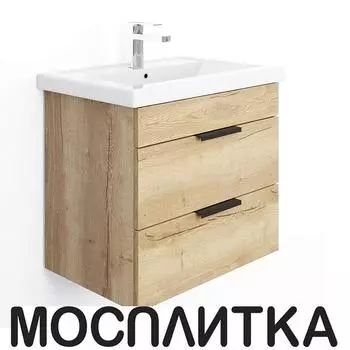 Тумба с раковиной Onika Легран 60 см 106142 дуб галифакс