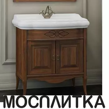 Тумба с раковиной Opadiris Лоренцо 80 светлый орех