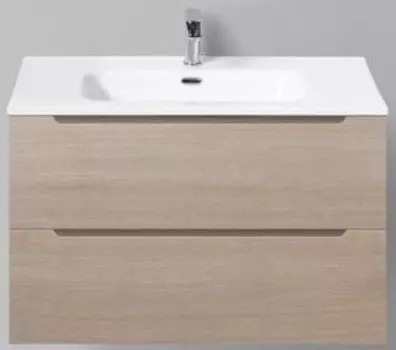 Тумба с раковиной подвесная BelBagno Etna 80 Rovere Grigio