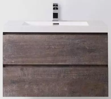 Тумба с раковиной подвесная BelBagno Luce 80 Stone