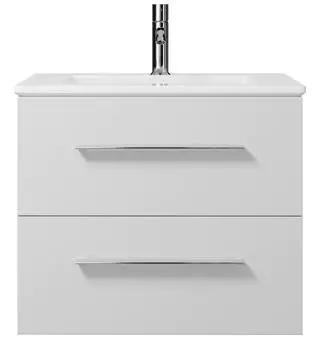 Тумба с раковиной подвесная Creto Ares 60 белый