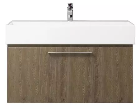 Тумба с раковиной подвесная Creto Milano 100 Truffle