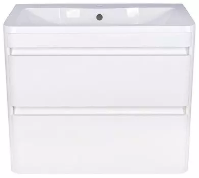 Тумба с раковиной подвесная Style Line Атлантика 90 Люкс PLUS, антискрейч