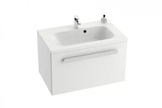 Тумба с раковиной Ravak Chrome SDU 800 белая/белая X000000534