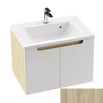 Тумба с раковиной Ravak SDD Classic 800 X000001095, латте/белая