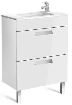 Тумба с раковиной Roca Debba 60 белый