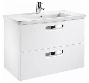 Тумба с раковиной Roca Gap 70 белый глянец ZRU9302878