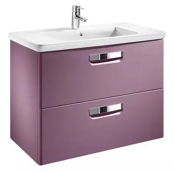 Тумба с раковиной Roca Gap 80 фиолетовый