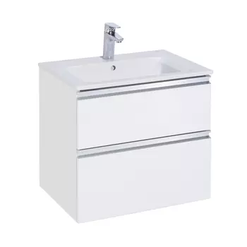 Тумба с раковиной Roca The Gap 60 см 857550806 белый глянец