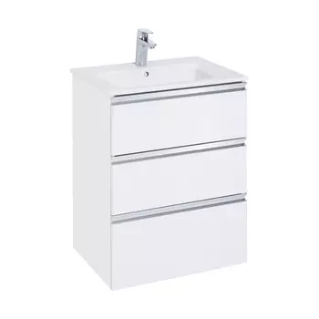 Тумба с раковиной Roca The Gap 60 см 857552806 белый глянец