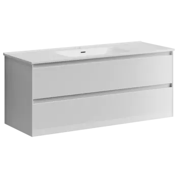 Тумба с раковиной Sancos Cento, 119 см., эмаль белый, CN120-1W