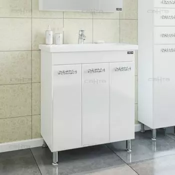 Тумба с раковиной СаНта Ливерпуль 70 700120, напольная