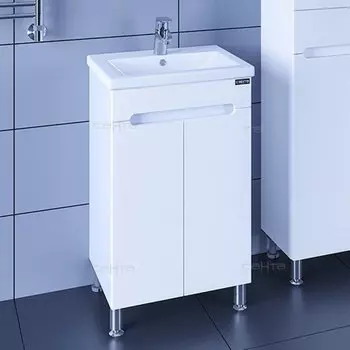 Тумба с раковиной СаНта Лондон 50 224014, напольная (2 ящ.)