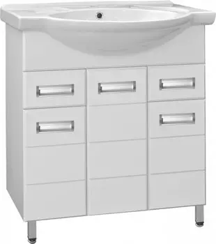 Тумба с раковиной Style Line Ирис 75, ЛС-00000017