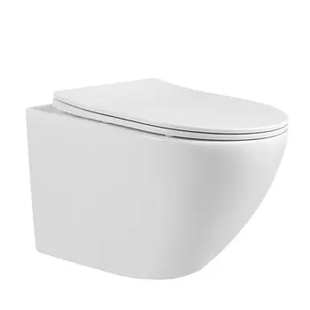 Унитаз Abber Bequem AC1100 подвесной белый, безободковый