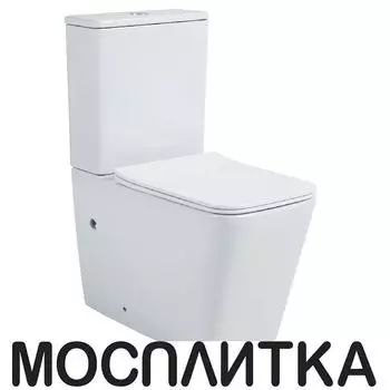 Унитаз-компакт Aquatek Либра NEW, безободковый, AQ1263N-00 белый