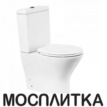 Унитаз-компакт BelBagno Acqua BB340CPR безободковый P-trap