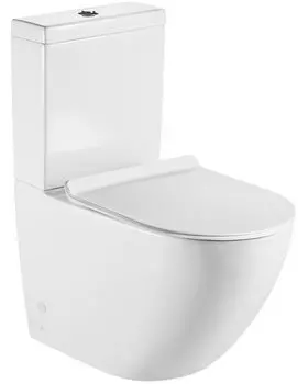 Унитаз-компакт BelBagno Amanda BB051CPR безободковый P-trap