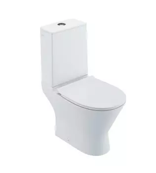 Унитаз-компакт Iddis Edifice Rimless EDIRDSEi24 37.3 x 66.6 x 81.4 см безободковый с сиденьем Soft Close