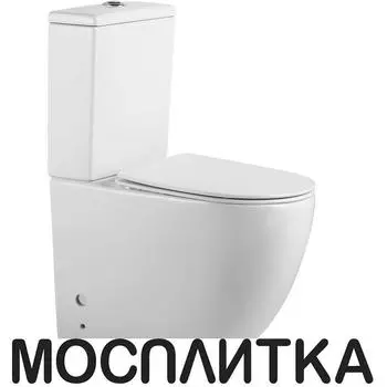 Унитаз-компакт Orange C05-000w безободковый, сиденье микролифт