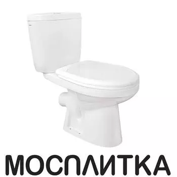 Унитаз-компакт Santek Анимо 1WH302134 с сиденьем, косой выпуск