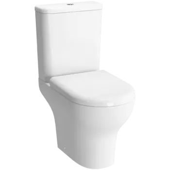 Унитаз-компакт VitrA Zentrum Back to Wall + тонкое сиденье микролифт с функцией биде и смесителем, 9012B003-7226